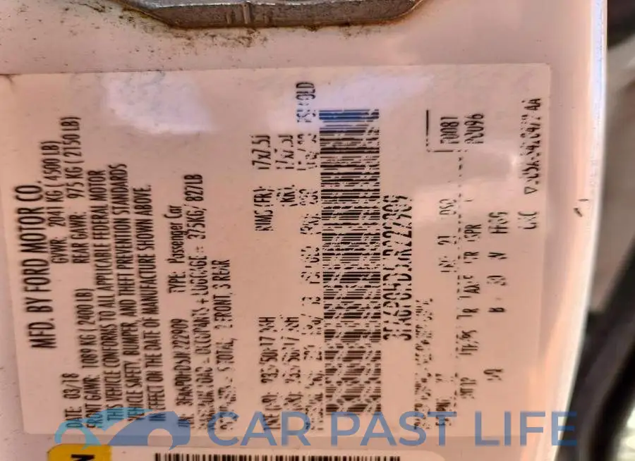 3FA6P0HD5JR222909# 12