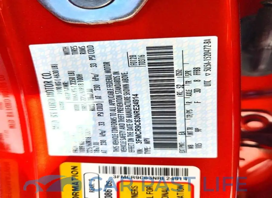 3FMCR9C63NRE24914# 13