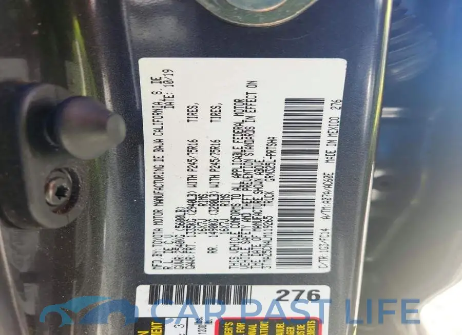 3TMAZ5CN4LM119265# 12