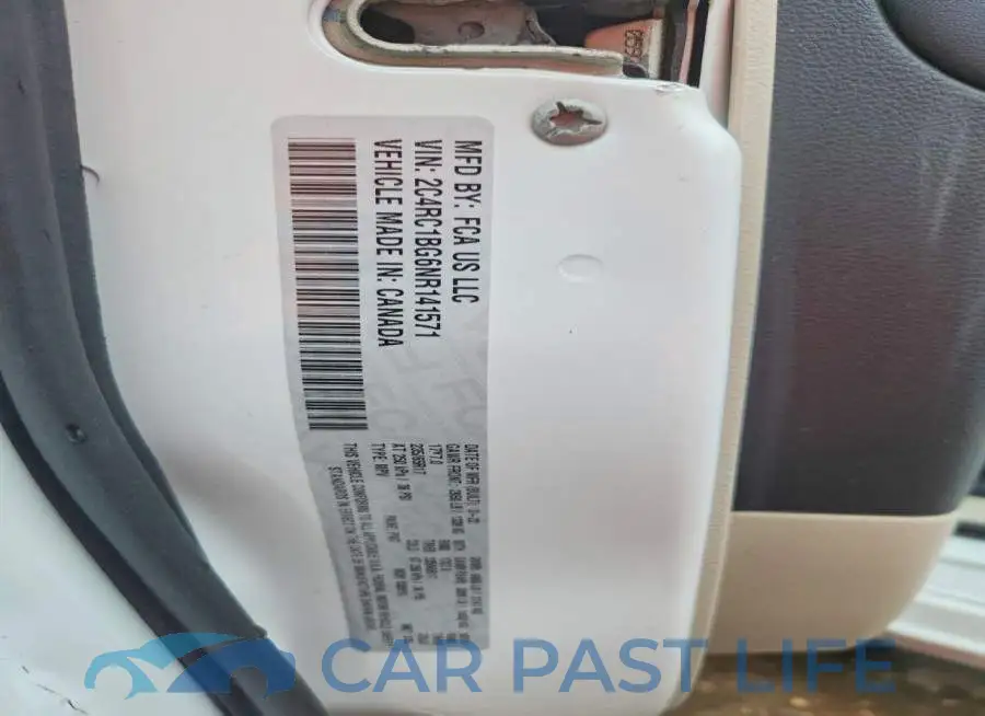 2C4RC1BG6NR141571# 13
