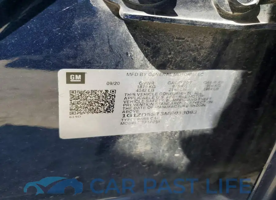 1G1ZD5ST3MF013093# 12