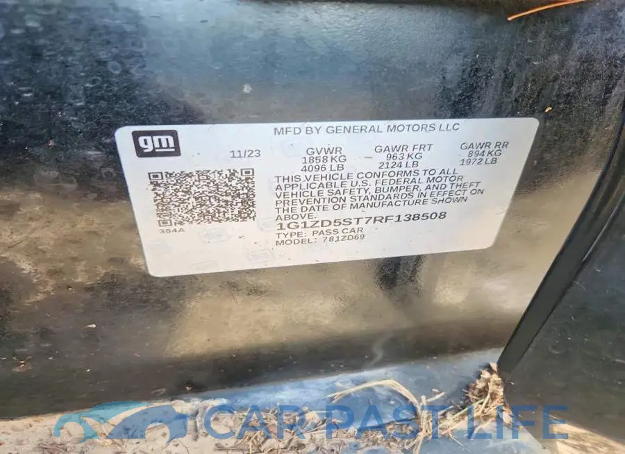 1G1ZD5ST7RF138508# 12