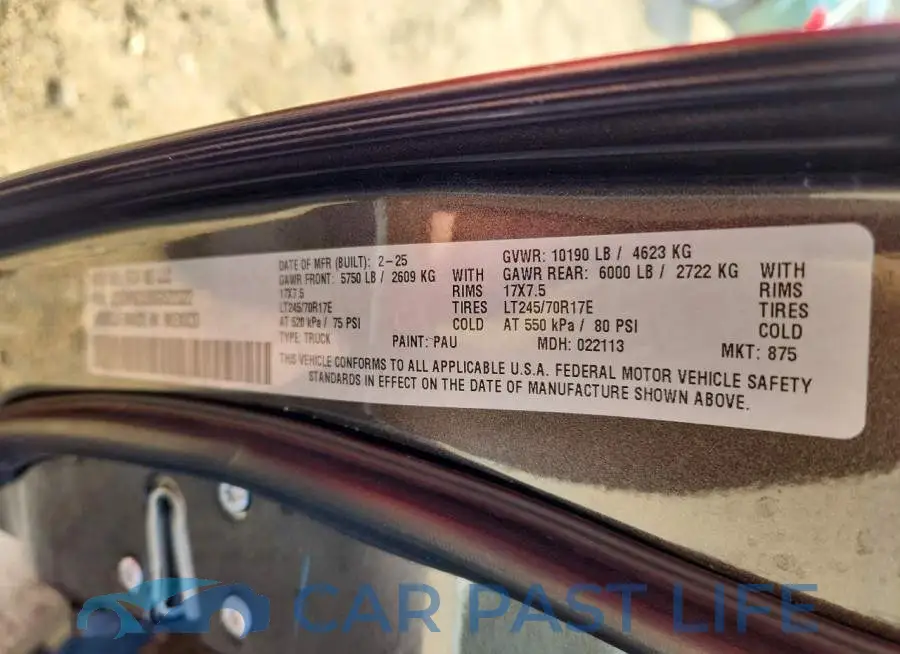 3C63R5CL6SG522322# 12