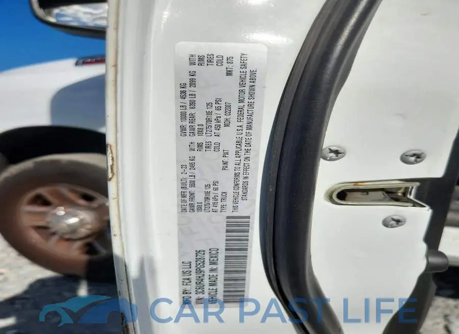 3C6UR4HJ9PG528726# 12