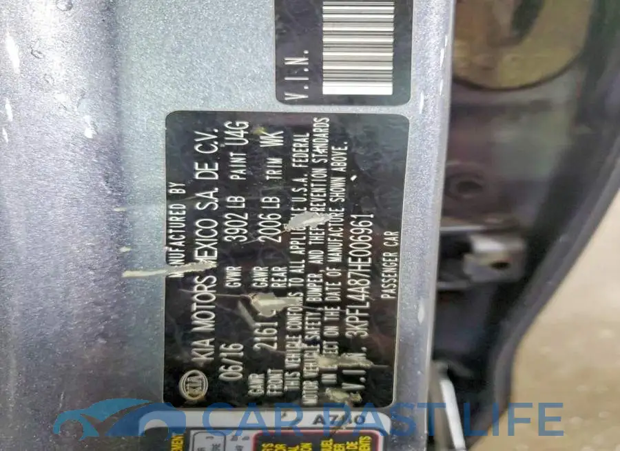 3KPFL4A87HE006961# 12