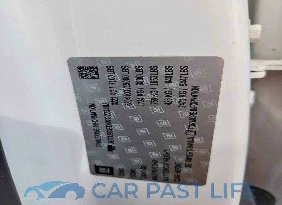 3GTU9DED4KG273483# 13