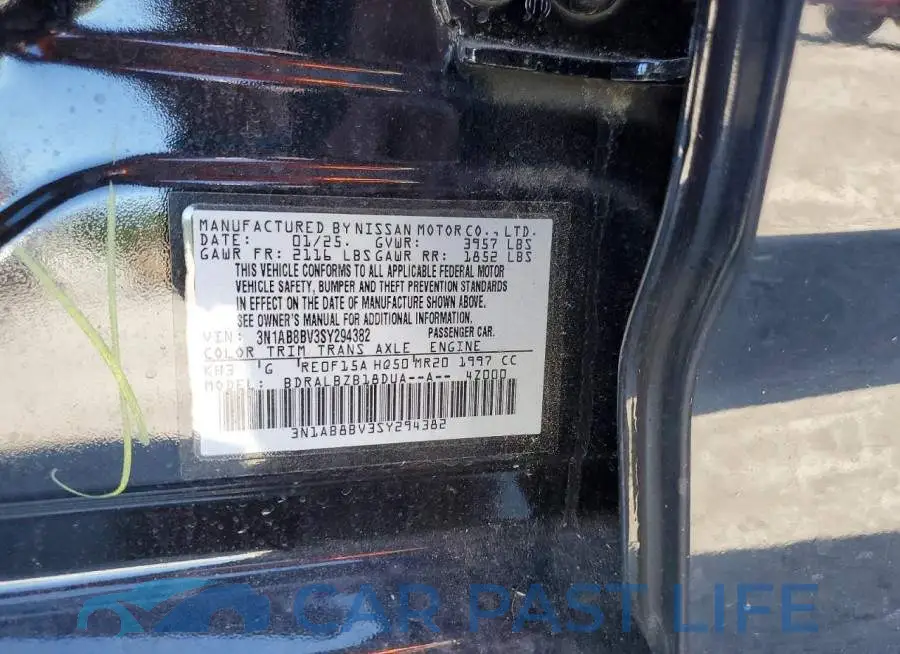 3N1AB8BV3SY294382# 12