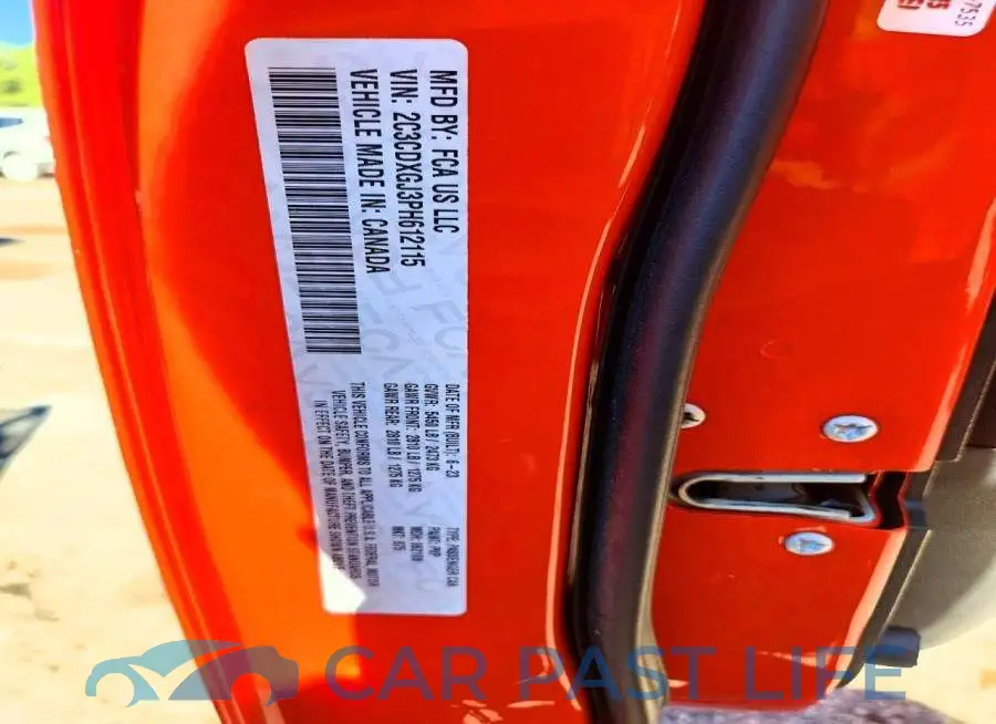 2C3CDXGJ3PH612115# 12