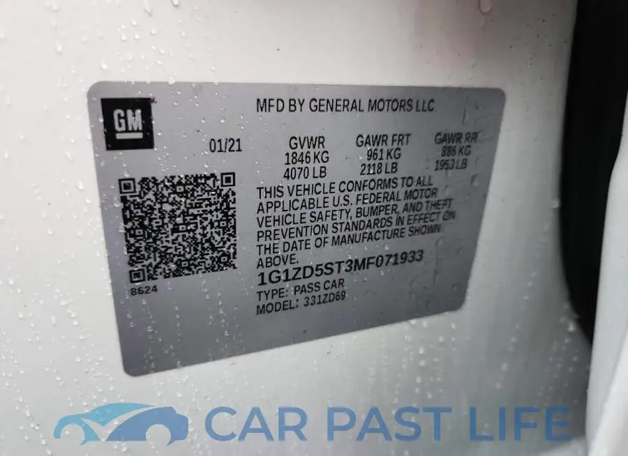 1G1ZD5ST3MF071933# 12