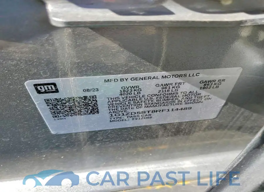 1G1ZD5ST8RF114489# 12