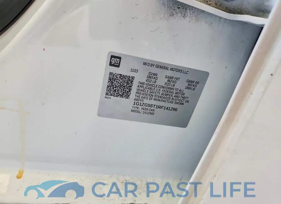 1G1ZG5ST1RF141296# 12