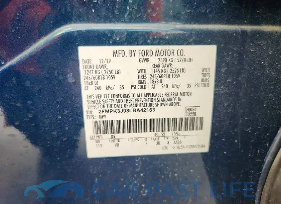 2FMPK3J98LBA42163# 13