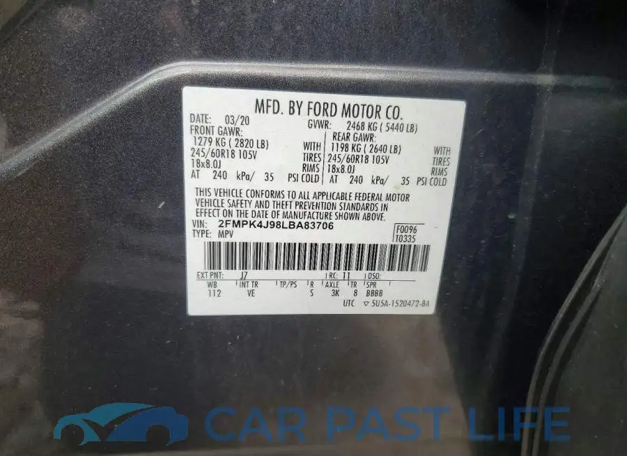 2FMPK4J98LBA83706# 13