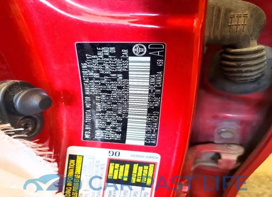2T1BURHE5HC832209# 13