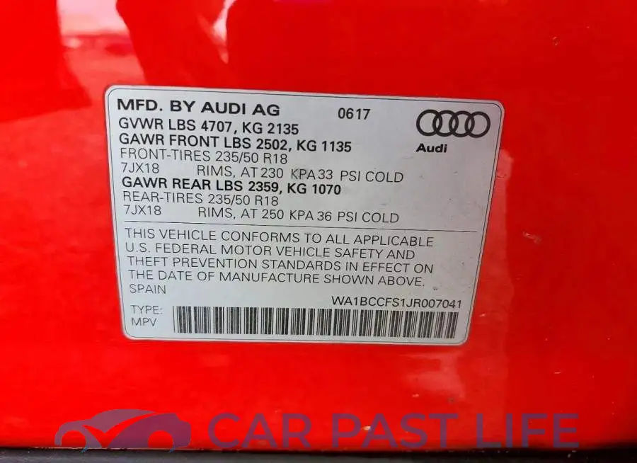 WA1BCCFS1JR007041# 13