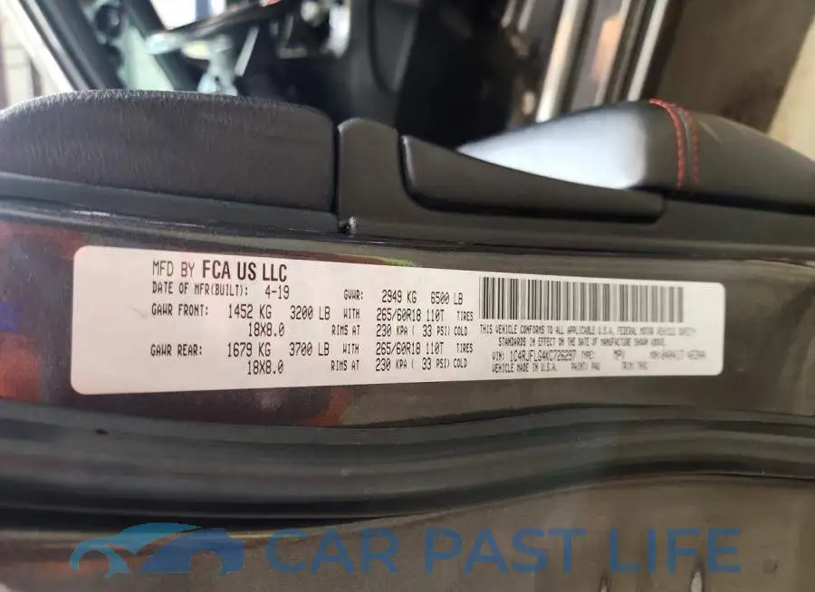 1C4RJFLG4KC726297# 13