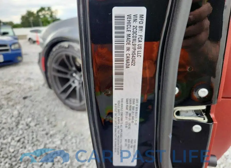 2C3CDXL91PH543422# 12