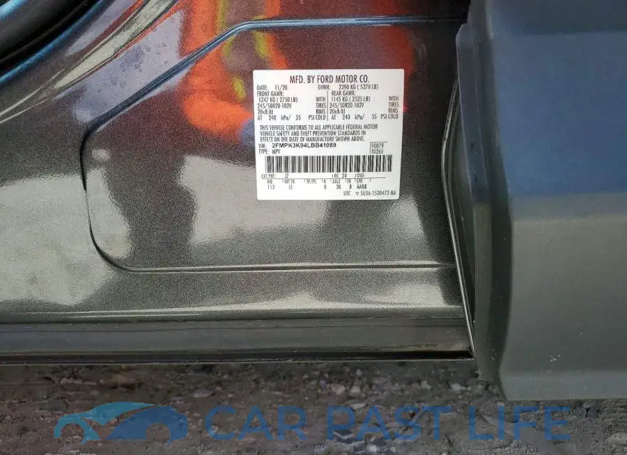 2FMPK3K94LBB41089# 13