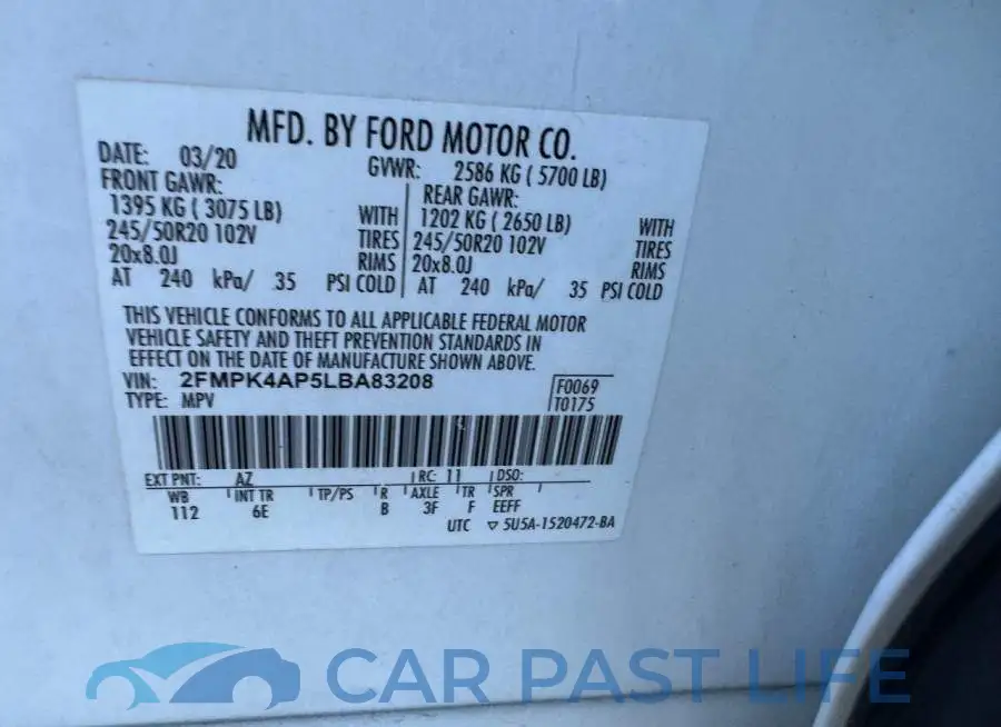 2FMPK4AP5LBA83208# 11