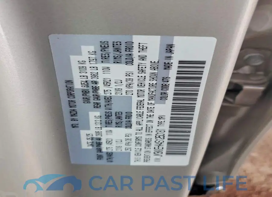 JM3KKEHA4S1250181# 13