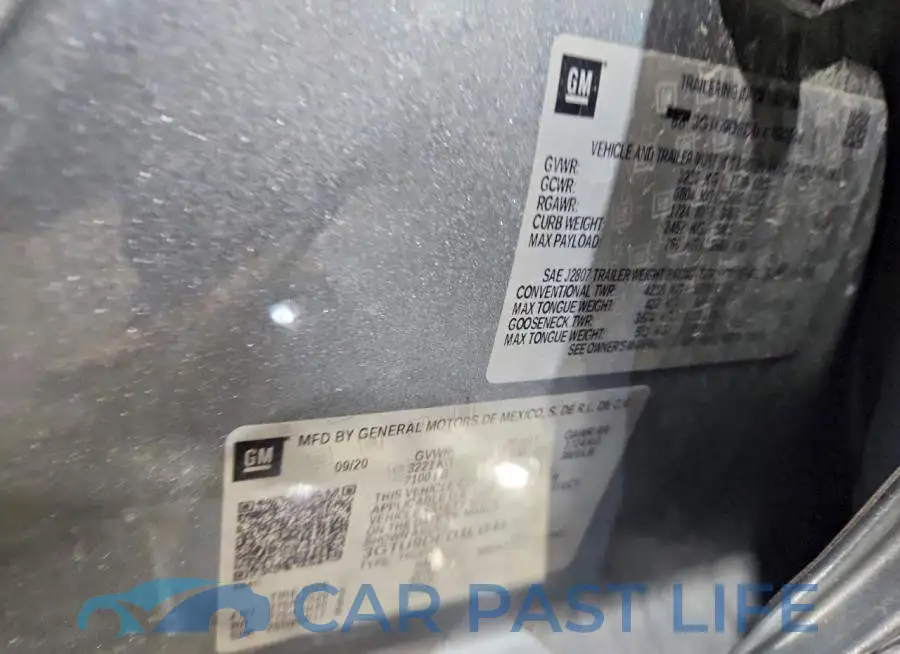 3GTU9DED1LG440108# 12