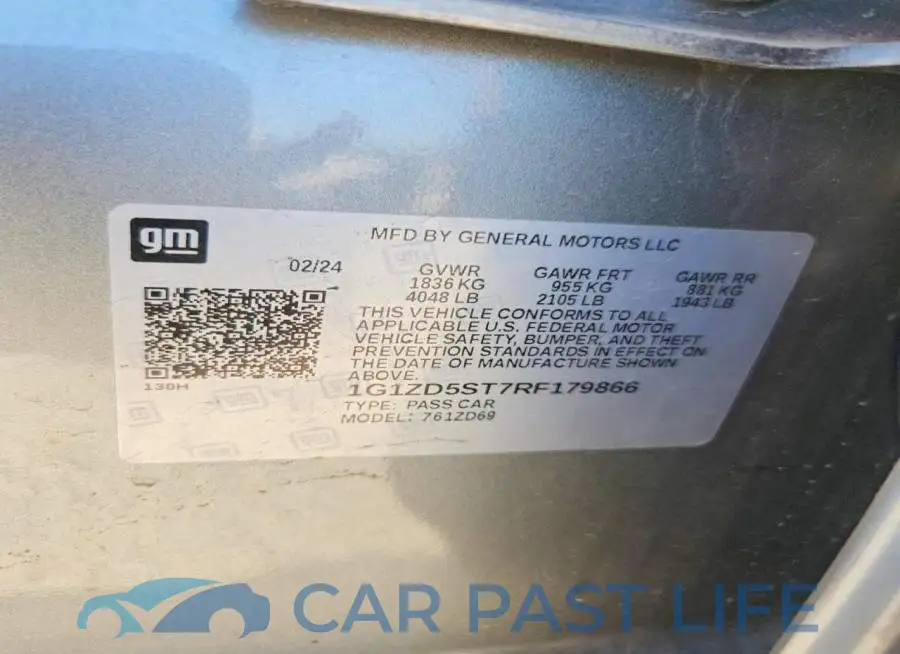 1G1ZD5ST7RF179866# 13