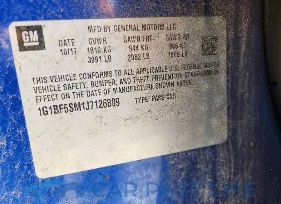 1G1BF5SM1J7126809# 12