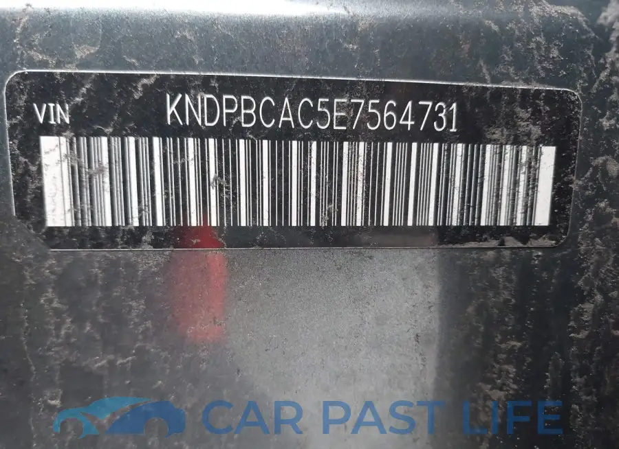 KNDPBCAC5E7564731# 9