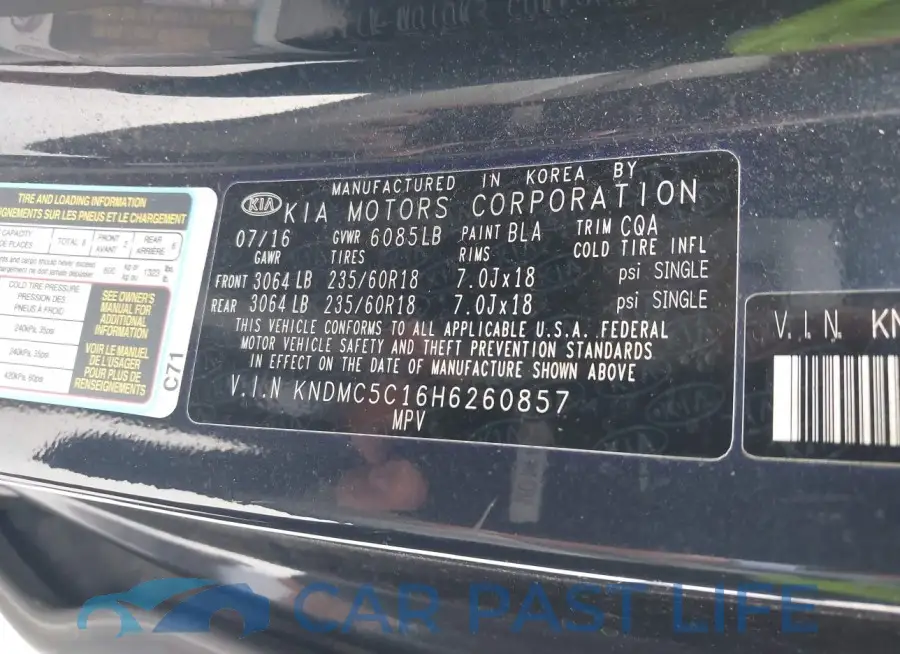 KNDMC5C16H6260857# 9