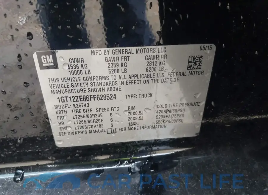 1GT12ZE86FF628524# 9