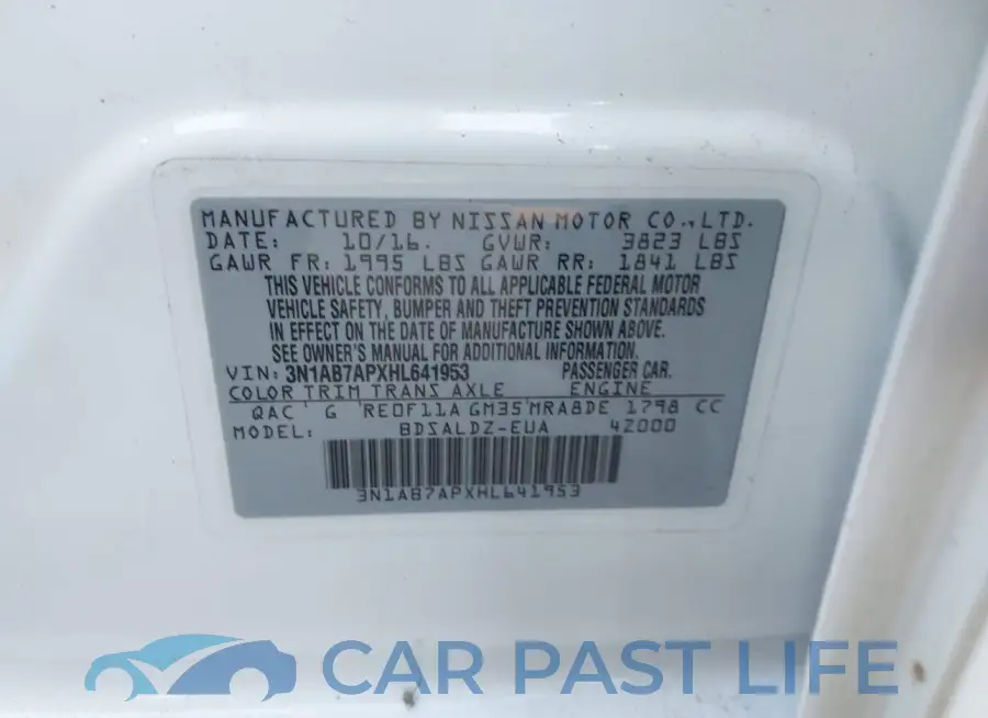 3N1AB7APXHL641953# 9
