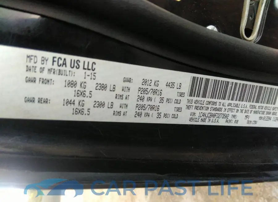 1C4NJCBA0FD273502# 9