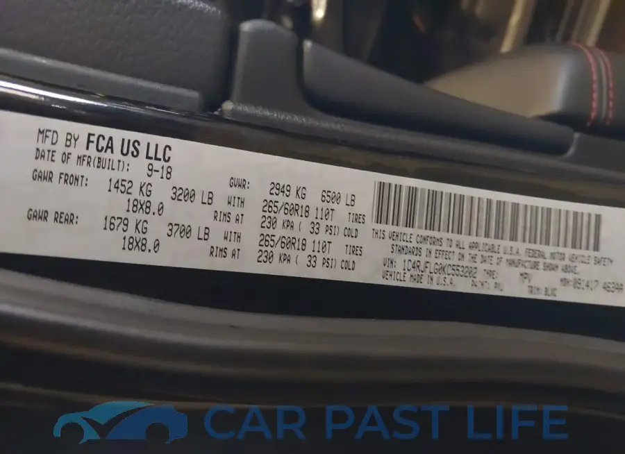 1C4RJFLG0KC553202# 9
