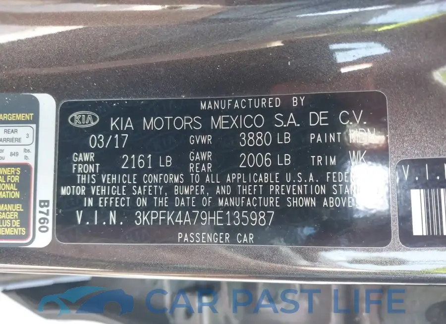 3KPFK4A79HE135987# 9