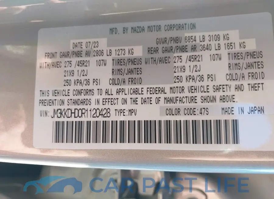 JM3KKDHD0R1120428# 9