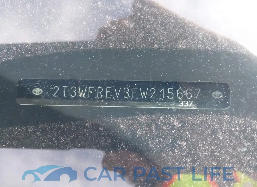 2T3WFREV3FW215667# 9