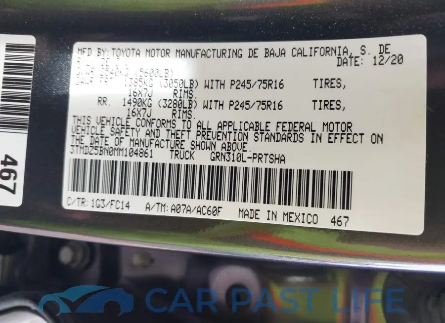 3TMDZ5BN0MM104861# 9