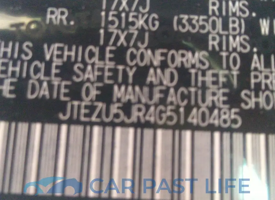 JTEZU5JR4G5140485# 9