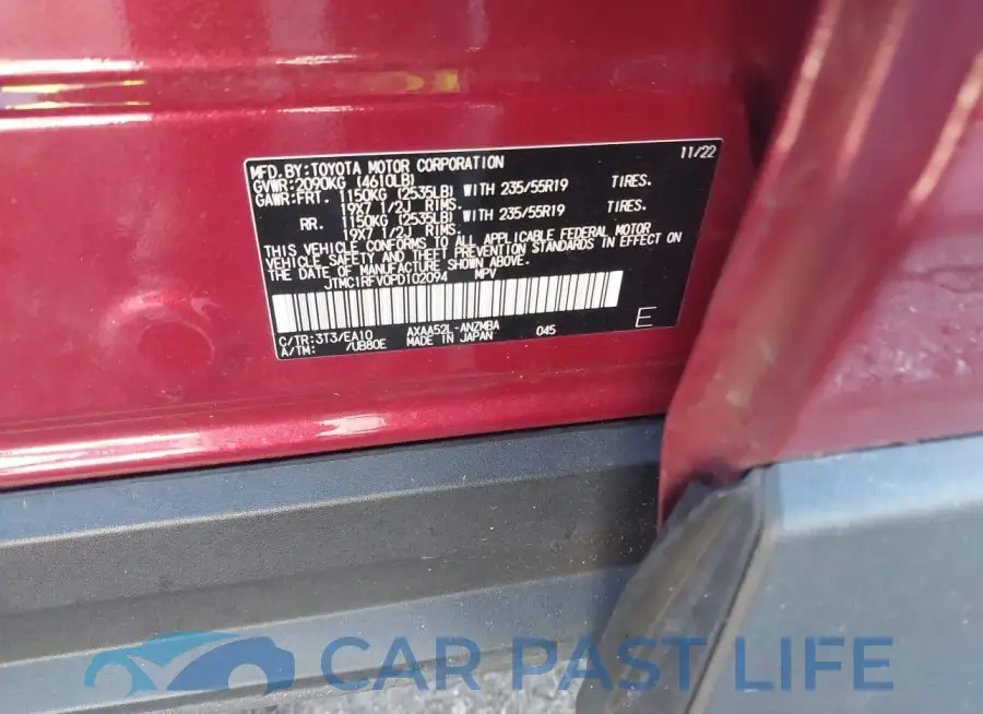 JTMC1RFV0PD102094# 9