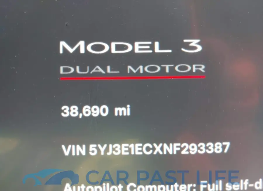 5YJ3E1ECXNF293387# 16