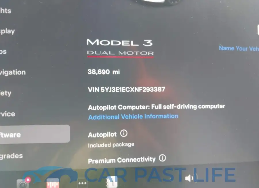 5YJ3E1ECXNF293387# 7
