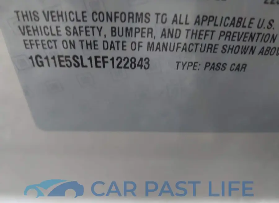 1G11E5SL1EF122843# 9