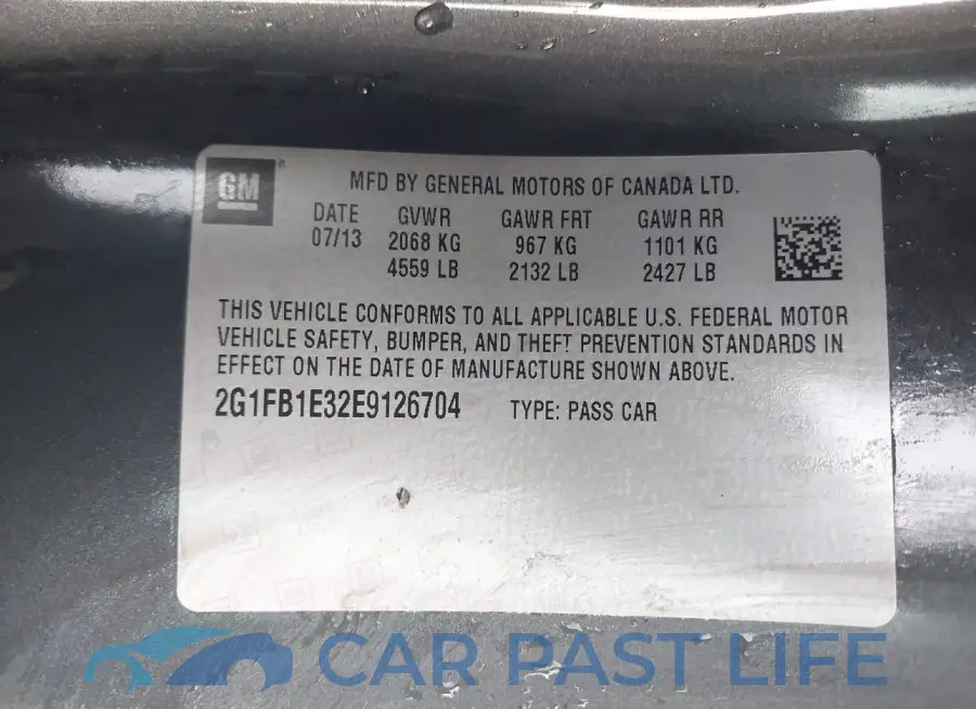 2G1FB1E32E9126704# 9