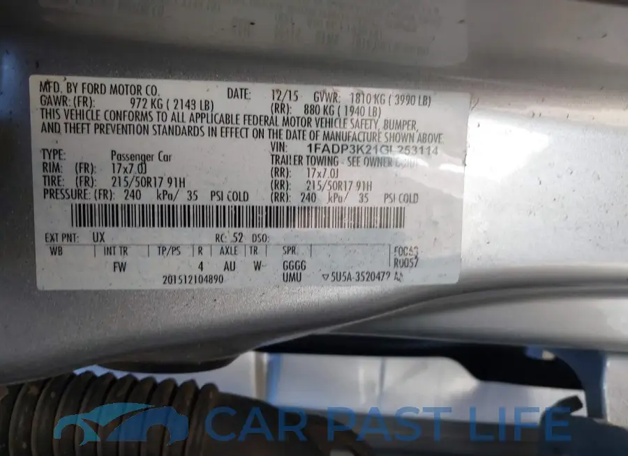 1FADP3K21GL253114# 9