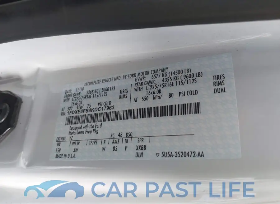 1FDXE4FS4KDC17963# 9