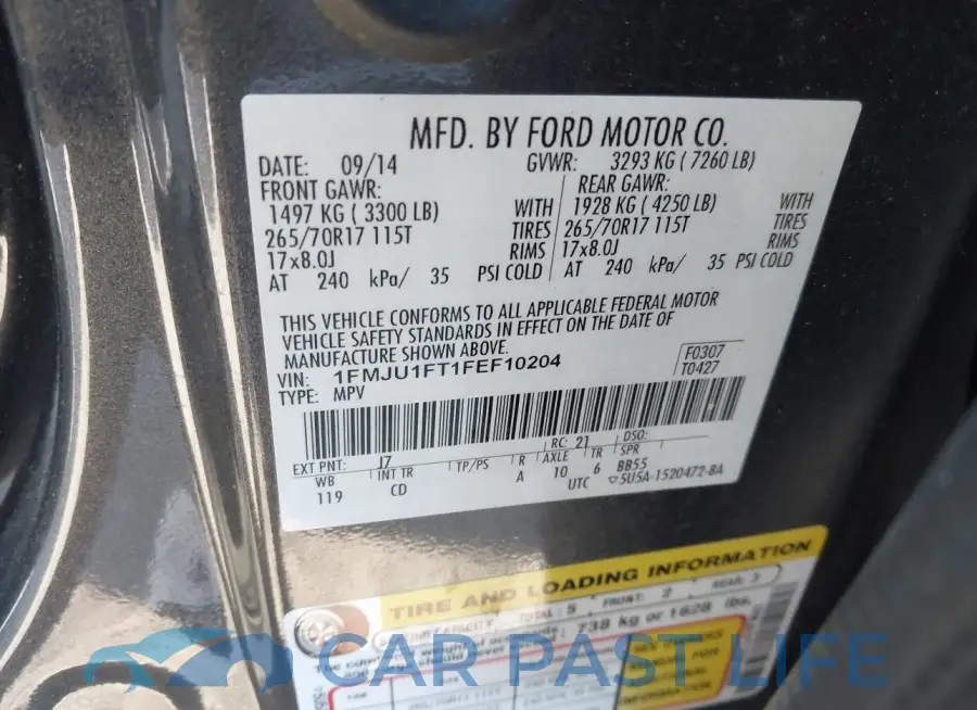 1FMJU1FT1FEF10204# 9