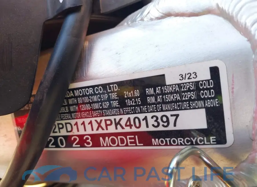 JH2PD111XPK401397# 10