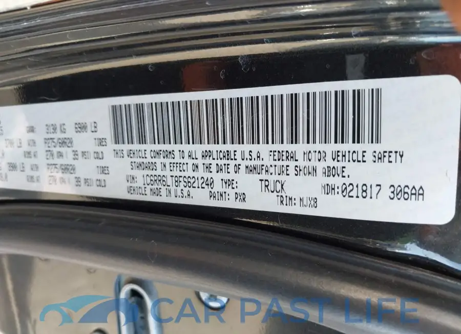 1C6RR6LT8FS621240# 9