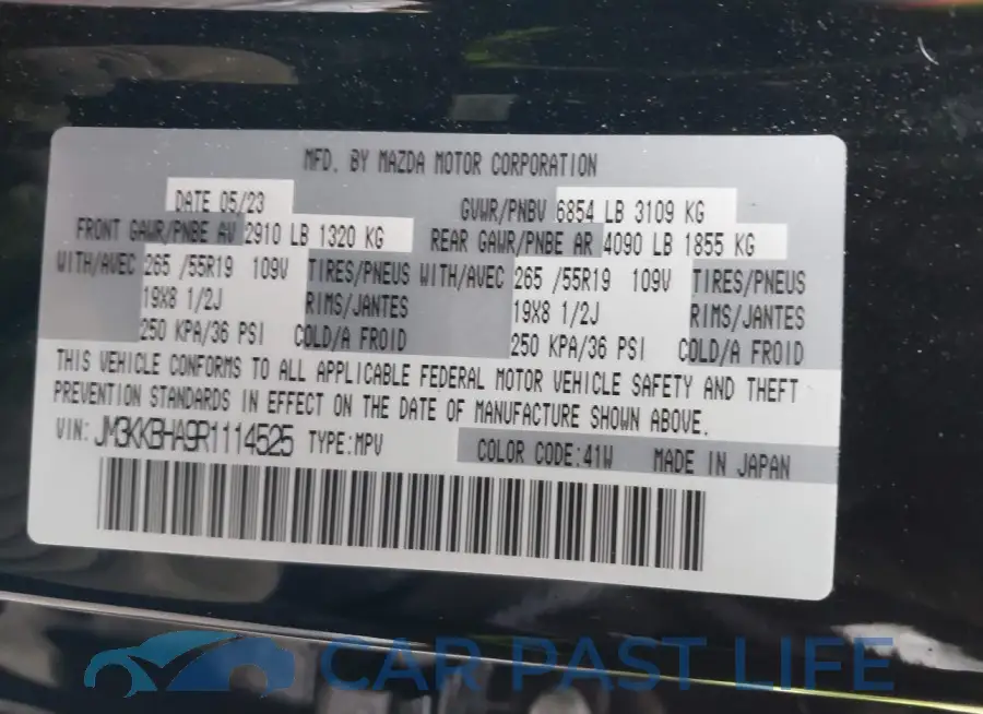 JM3KKBHA9R1114525# 9