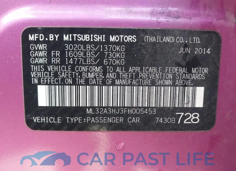 ML32A3HJ3FH005453# 9